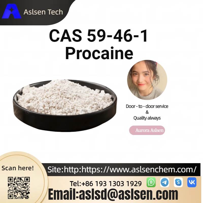 Procaine CAS 59-46-1: High-Purity Anesthetic for Infiltration and Conduction Anesthesia Name: Procai