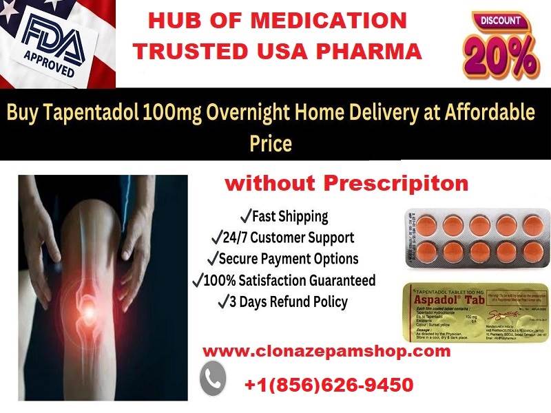 💊💥 Buy Tapentadol 100mg Online US TO US 💊💯 Clonazepamshop