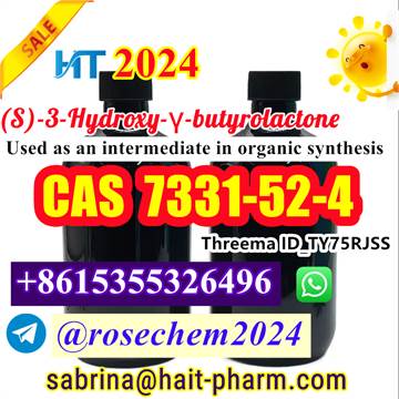 (S)-3-hydroxy-gamma-butyrolactone Cas 7331-52-4 +tele @rosechem2024