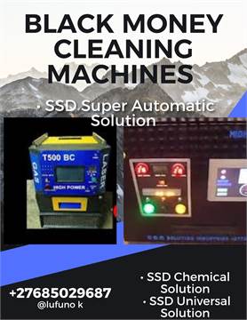 Black money cleaning machines for sale  call/whatsapp +27685029687