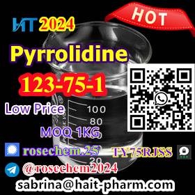 Large stock Pyrrolidine CAS 123-75-1 with favorable price whatsapp +8615355326496