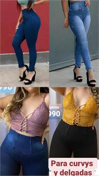 Jeans fajero stretch moldeador para curvys y delgadas 