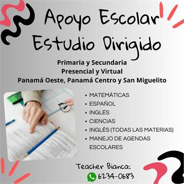 Tutoría Escolar y Estudio Dirigido