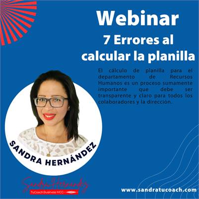  WEBINAR - 7 ERRORES AL CALCULAR LA PLANILLA 