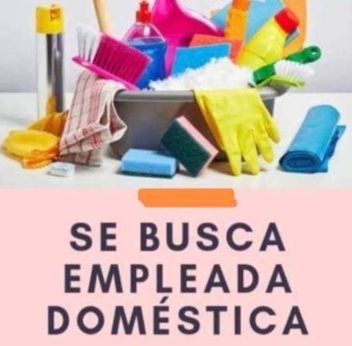 Se busca empleada doméstica 