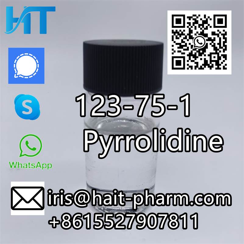 Pyrrolidine liqiud CAS:123-75-1 buy pyrrolidine liqiud 100% to Russia, Ukraine