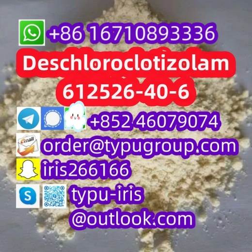 Deschloroclotizolam cas 612526-40-6 with low price T