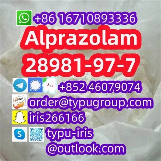 Alprazolam cas 28981-97-7 low sale price huge stock