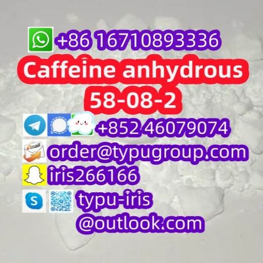 Caffeine anhydrous cas 58-08-2 Hot sale factory price