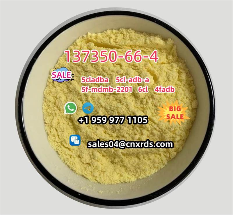 Pharmaceutical Chemical CAS 137350-66-4 Top Supplier 5cladba 5cl-adb-a 5f-mdmb-2201 6cl 4fadb