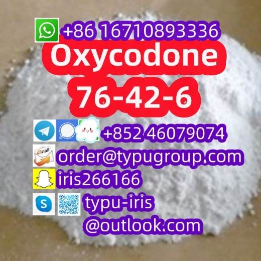 Oxycodone cas 76-42-6 with high quality 