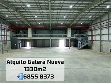 Alquilo Galera nueva 1330m2