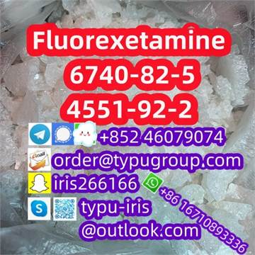 Fluorexetamine cas 6740-82-5/4551-92-2 low sale price huge stock