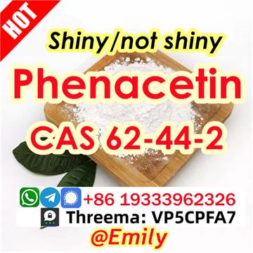 CAS 62-44-2 Pure Shiny Phenacetin Phena Powder no custom issues