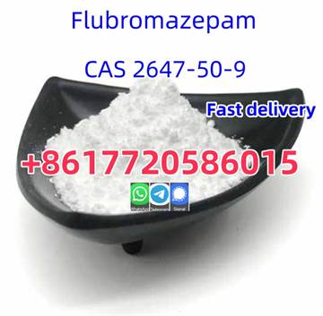 Factory supply Flubromazepam CAS 2647-50-9 in stock